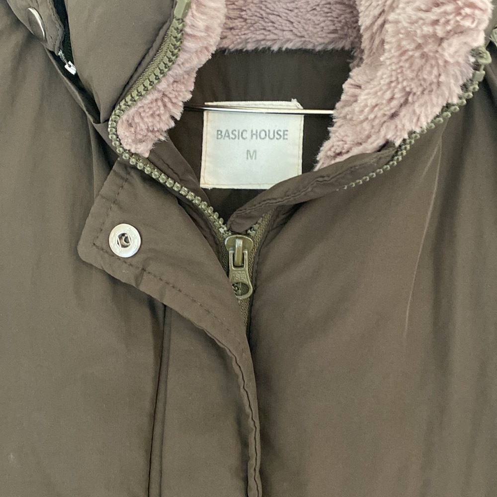 Basic House Winter Jacket - Dark Green - Medium (… - image 2